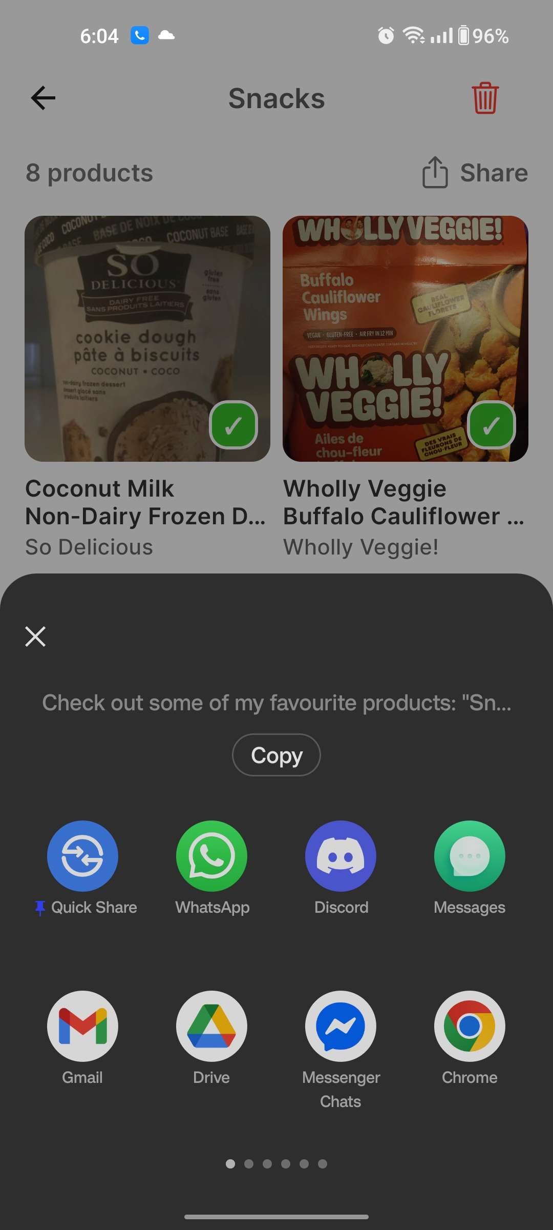 Save and share your favourites